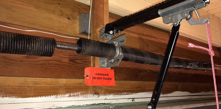 Garage door spring repair Santa Barbara